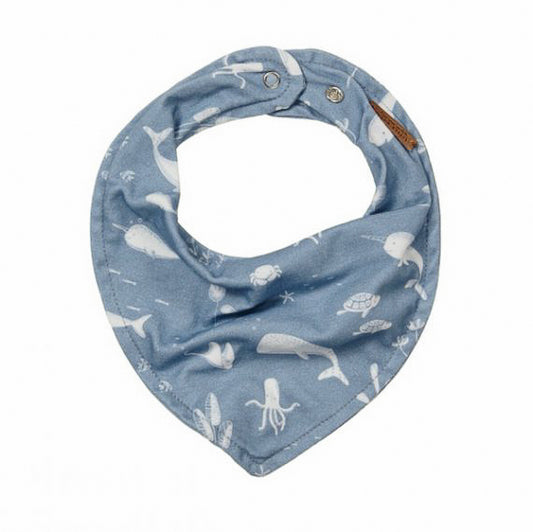 Babero bandana océano azul