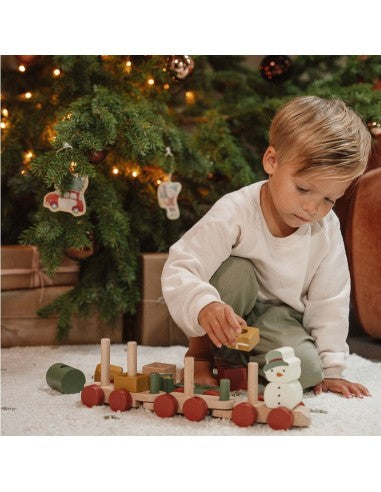 Tren apilable de navidad